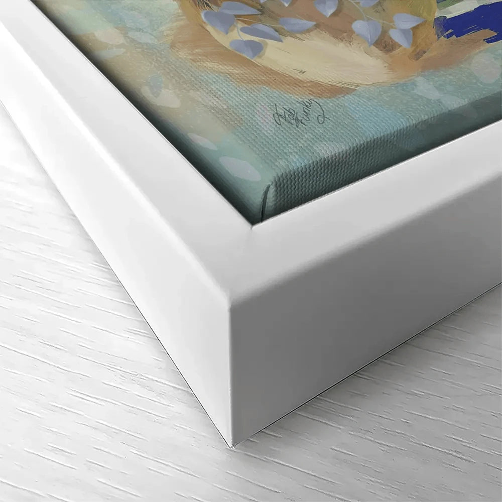 Fantastic Florals Hare Sitting Canvas Print Fantastic Florals Hare Sitting Canvas Print wall art product Fab Funky