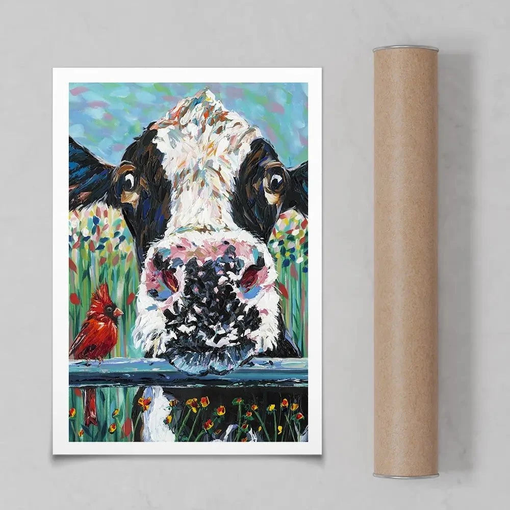 Farm Buddies Art Print Farm Buddies Art Print wall art product Carolee Vitaletti