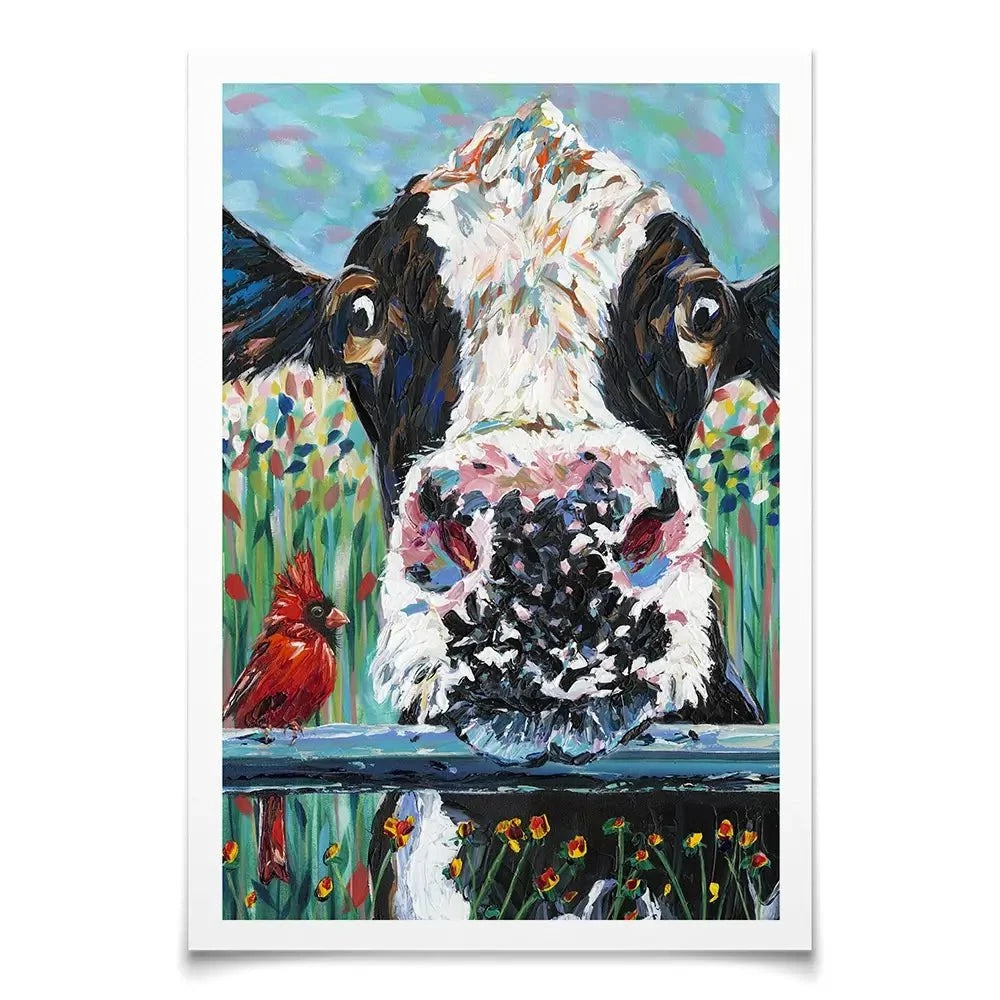 Farm Buddies Art Print Farm Buddies Art Print wall art product Carolee Vitaletti