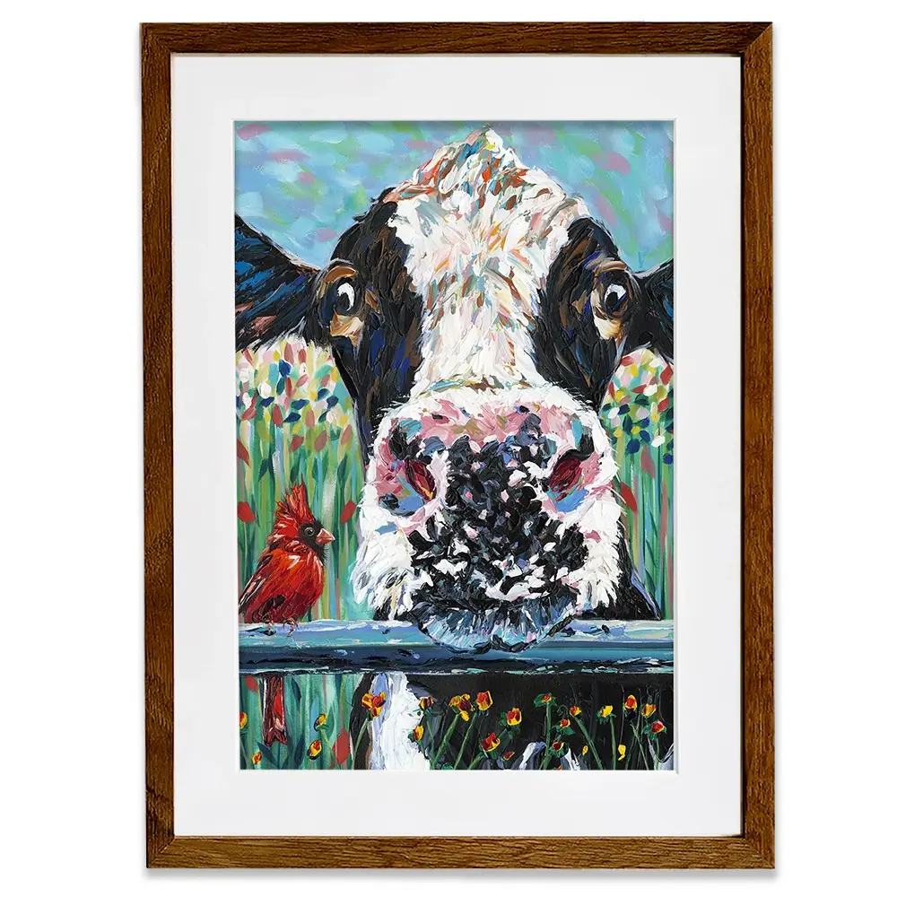Farm Buddies Framed Art Print Farm Buddies Framed Art Print wall art product Carolee Vitaletti
