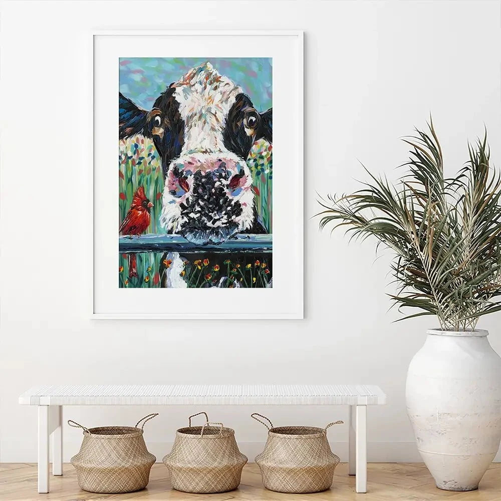 Farm Buddies Framed Art Print Farm Buddies Framed Art Print wall art product Carolee Vitaletti