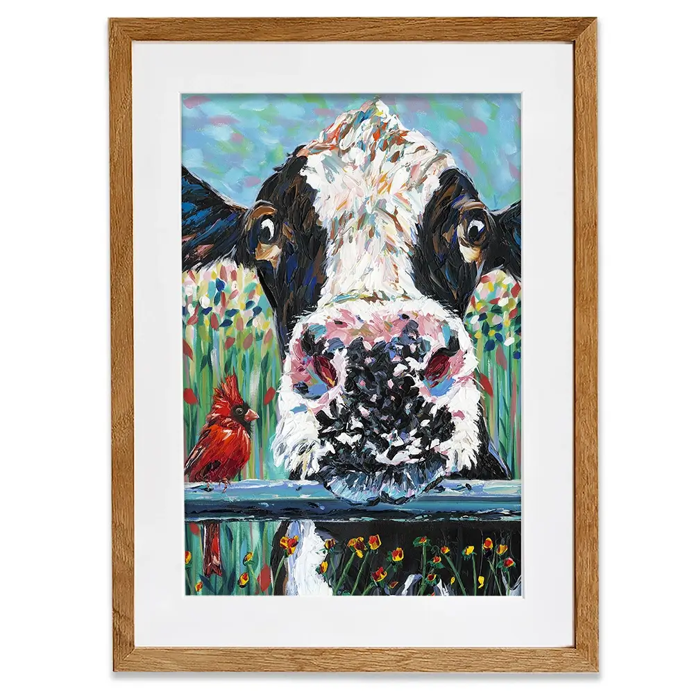 Farm Buddies Framed Art Print Farm Buddies Framed Art Print wall art product Carolee Vitaletti