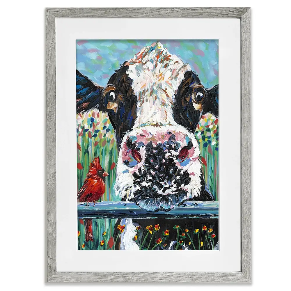 Farm Buddies Framed Art Print Farm Buddies Framed Art Print wall art product Carolee Vitaletti