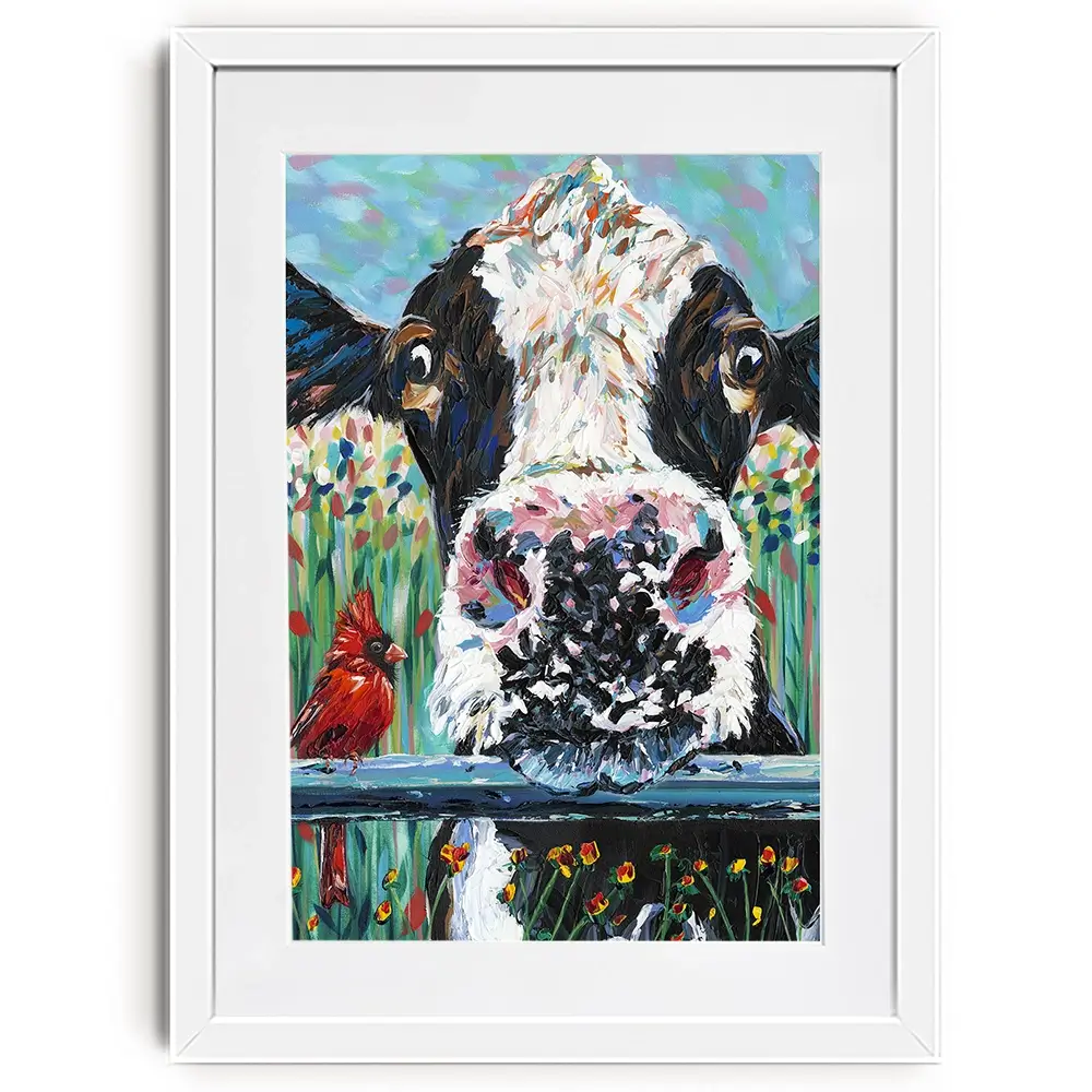 Farm Buddies Framed Art Print Farm Buddies Framed Art Print wall art product Carolee Vitaletti