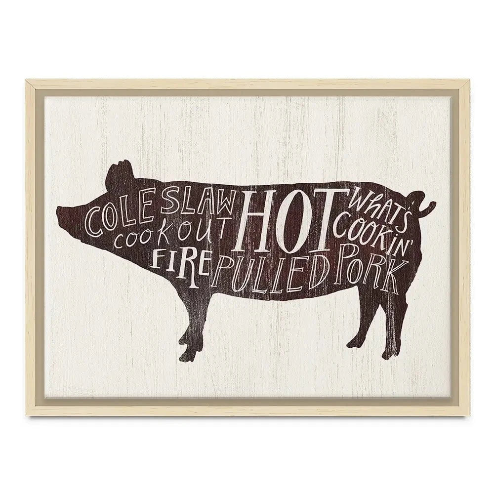 Farmhouse BBQ 4 Canvas Print Farmhouse BBQ 4 Canvas Print wall art product Art Print Shop