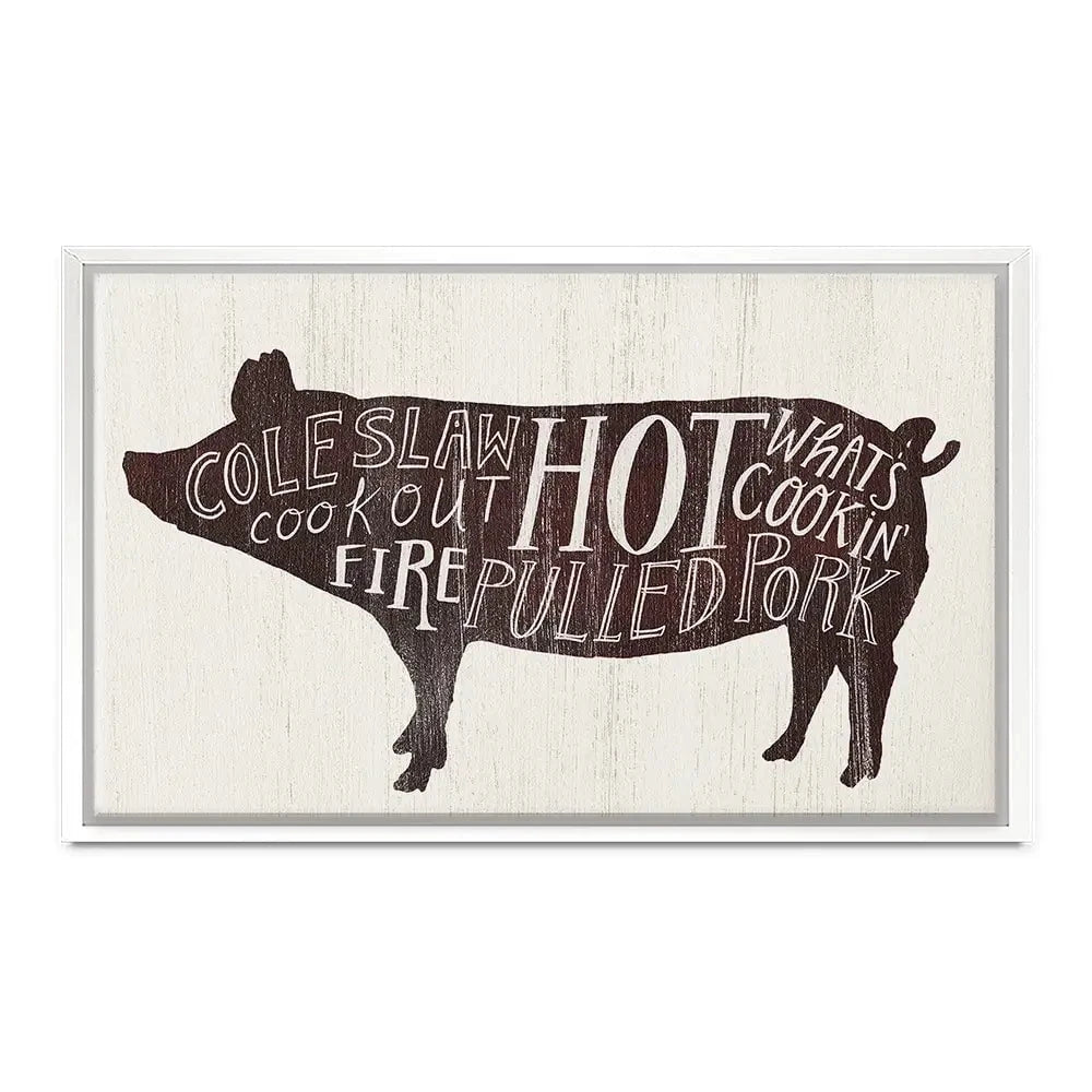 Farmhouse BBQ 4 Canvas Print Farmhouse BBQ 4 Canvas Print wall art product Art Print Shop