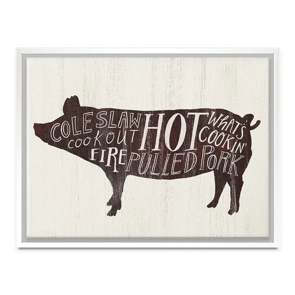 Farmhouse BBQ 4 Canvas Print Farmhouse BBQ 4 Canvas Print wall art product Art Print Shop