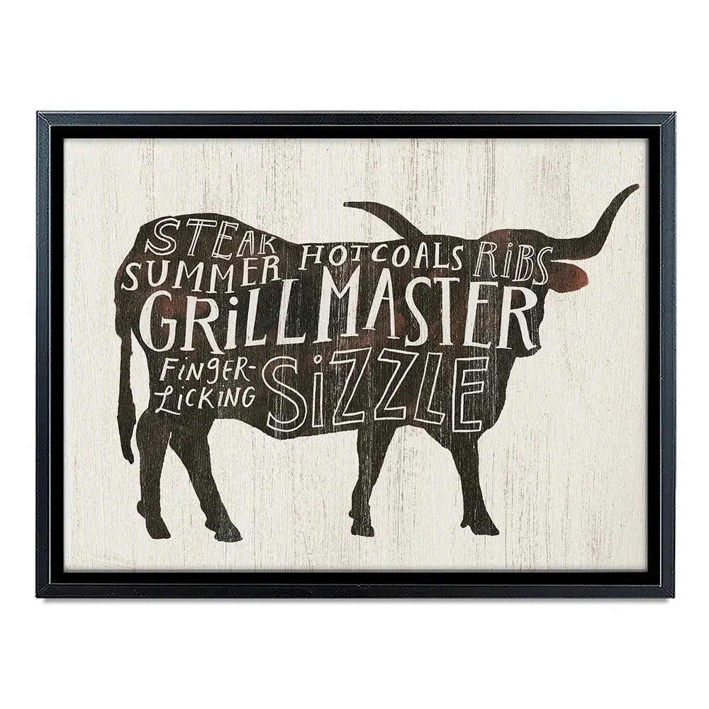 Farmhouse BBQ Canvas Print Farmhouse BBQ Canvas Print wall art product Victoria Borges