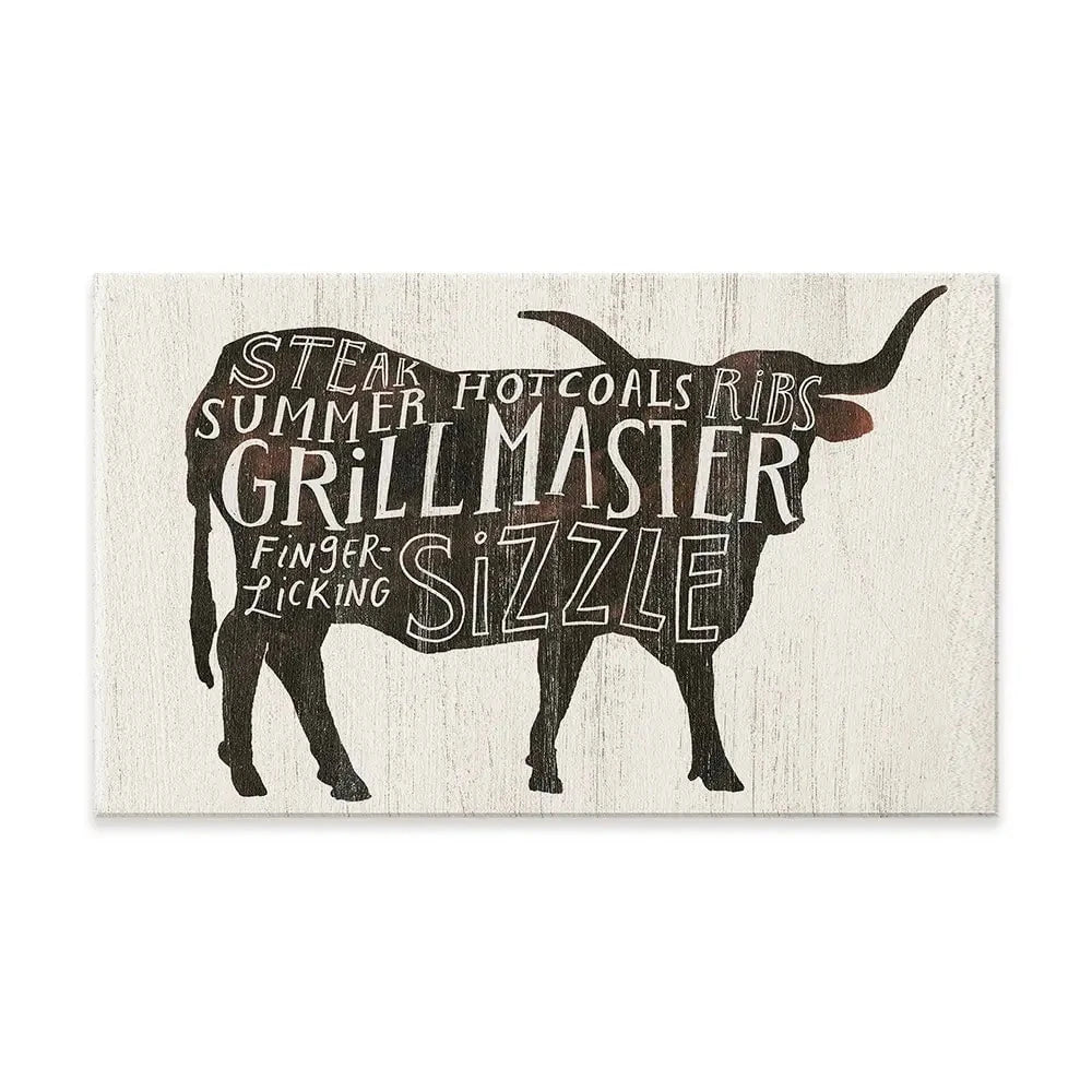 Farmhouse BBQ Canvas Print Farmhouse BBQ Canvas Print wall art product Victoria Borges
