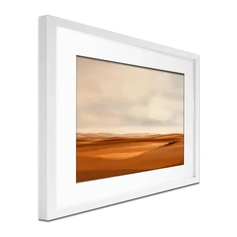 Feel The Silence Framed Art Print Feel The Silence Framed Art Print wall art product Roberto Moro