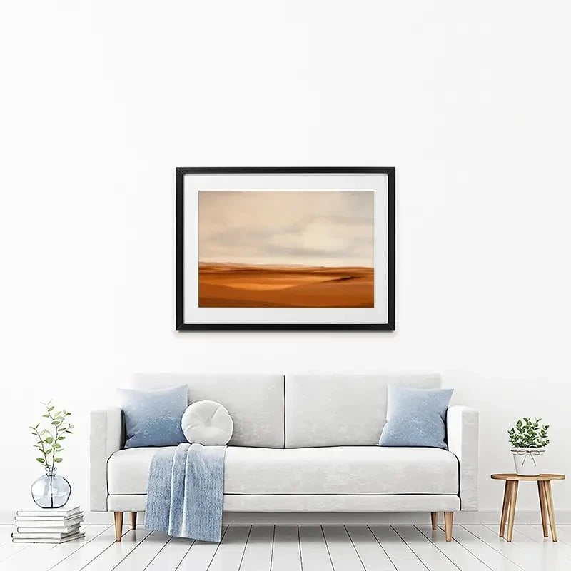 Feel The Silence Framed Art Print Feel The Silence Framed Art Print wall art product Roberto Moro