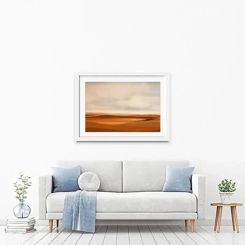 Feel The Silence Framed Art Print Feel The Silence Framed Art Print wall art product Roberto Moro
