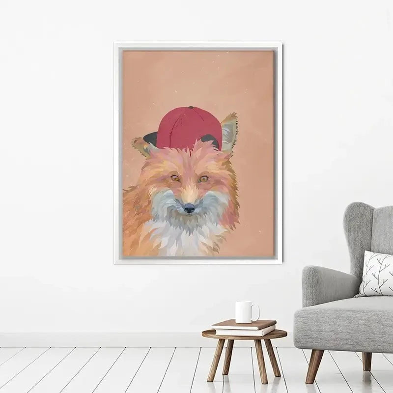 Feeling Foxy Canvas Print Feeling Foxy Canvas Print wall art product Sarah Manovski