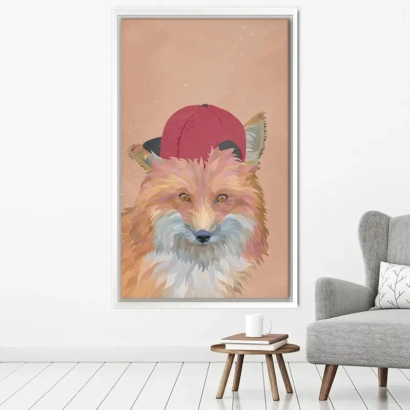 Feeling Foxy Canvas Print Feeling Foxy Canvas Print wall art product Sarah Manovski