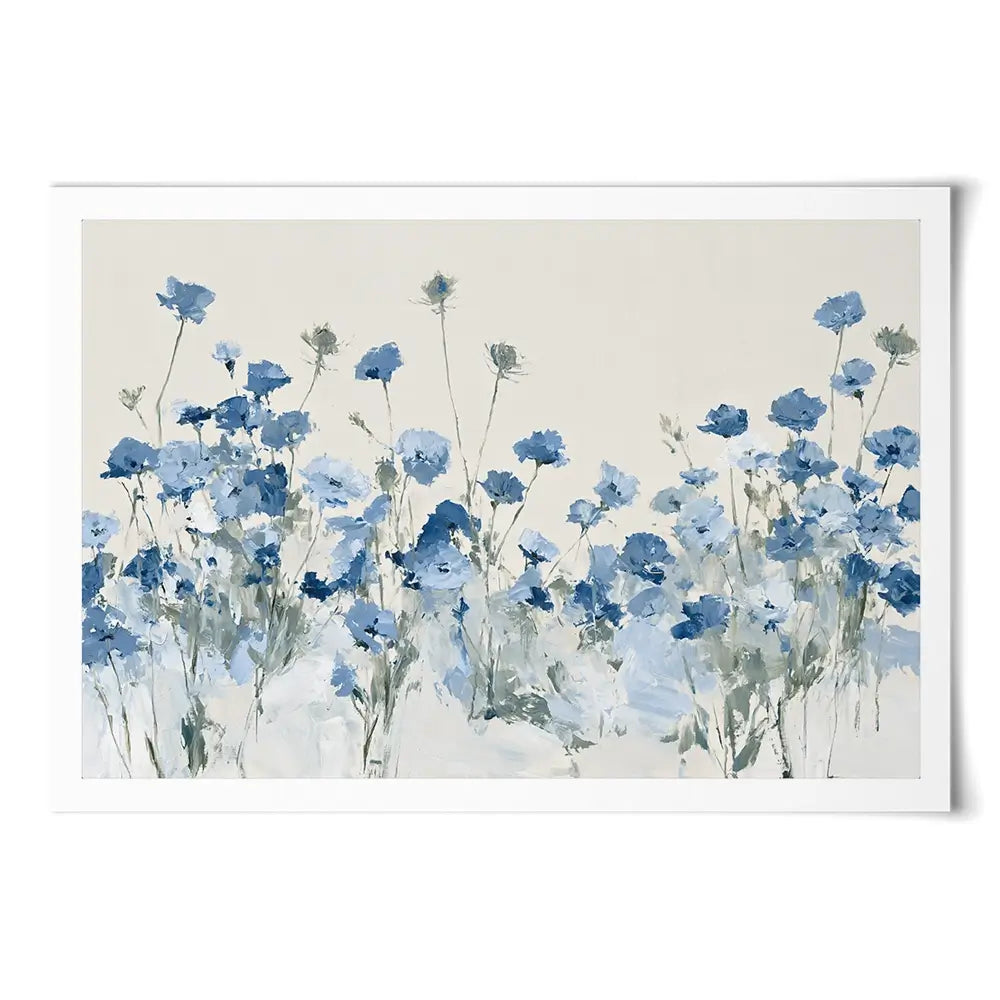 Field Of Wild Asters Art Print Field Of Wild Asters Art Print wall art product Chromatic Storm Studio