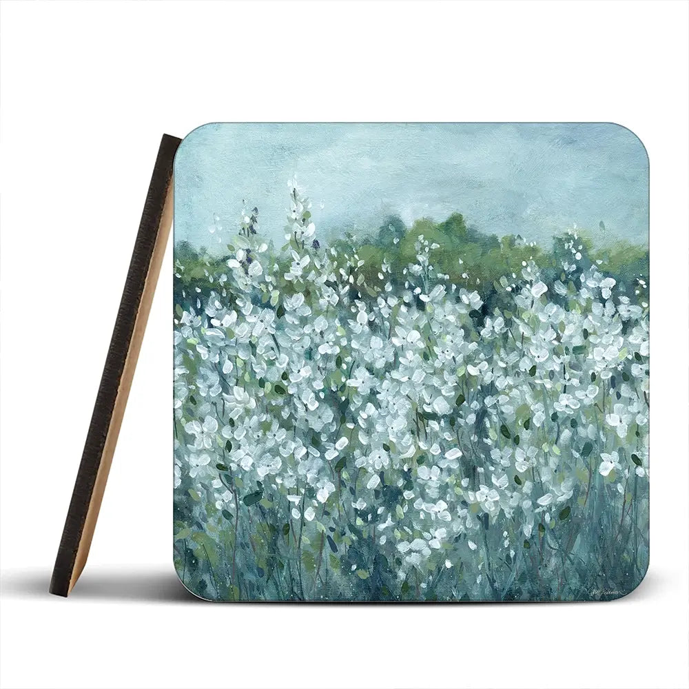 Fields In Bloom Coaster Set Rainbow Soul Tree Coaster Set | Rainbow Soul Tree Art Coasters wall art product Carol Robinson