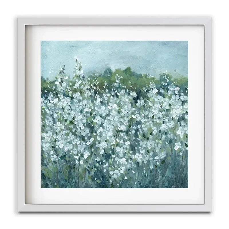 Fields In Bloom Framed Art Print Fields In Bloom Framed Art Print wall art product Carol Robinson
