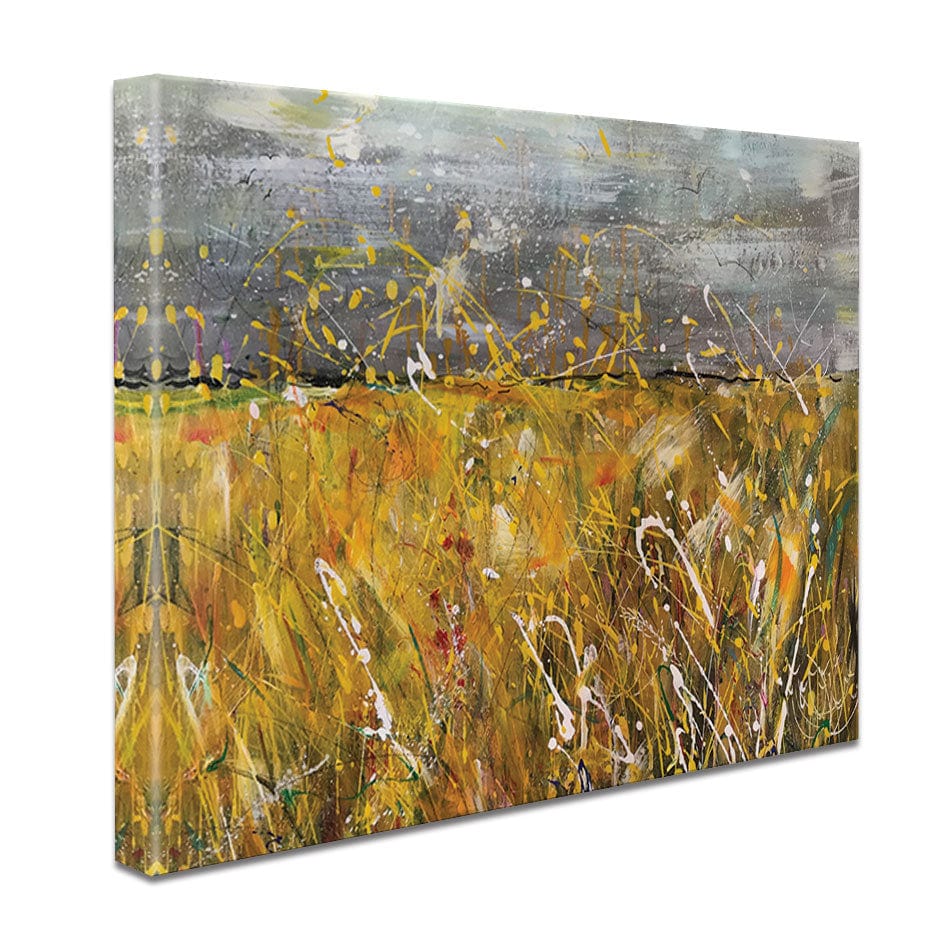 Fields Of Gold Canvas Print wall art product Jane Brookshaw