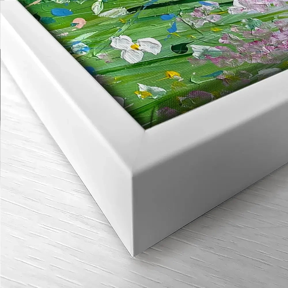Fields Of Summer Trio Canvas Print Fields Of Summer Trio Canvas Print wall art product Charlotte Anna Reed
