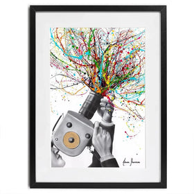 Filming The Action Framed Art Print Filming The Action Framed Art Print wall art product Ashvin Harrison