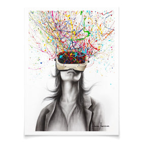 Filtered Reality Art Print wall art product / Shutterstock
