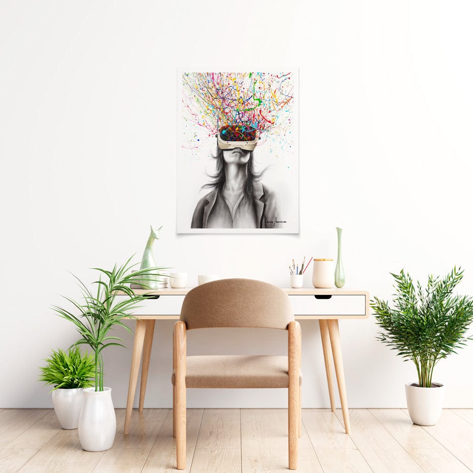 Filtered Reality Art Print wall art product / Shutterstock