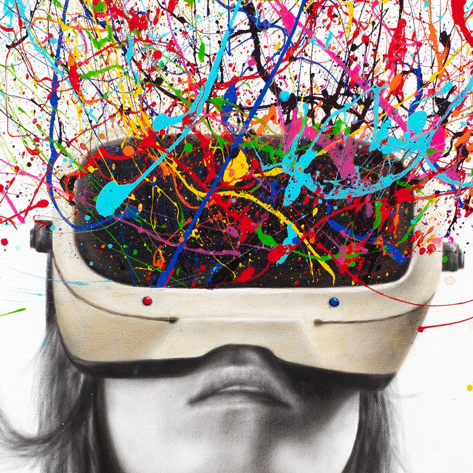 Filtered Reality Art Print wall art product / Shutterstock