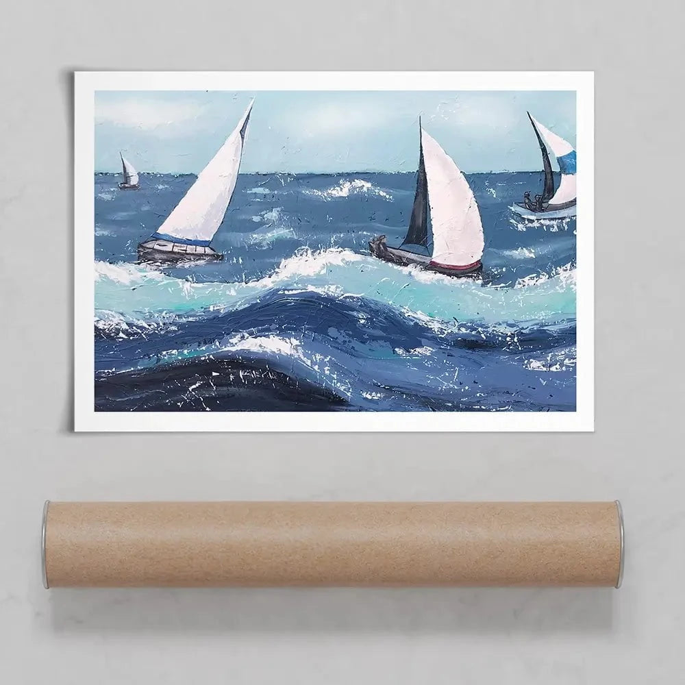 Final Sailing Art Print Final Sailing Art Print wall art product Jade Reynolds