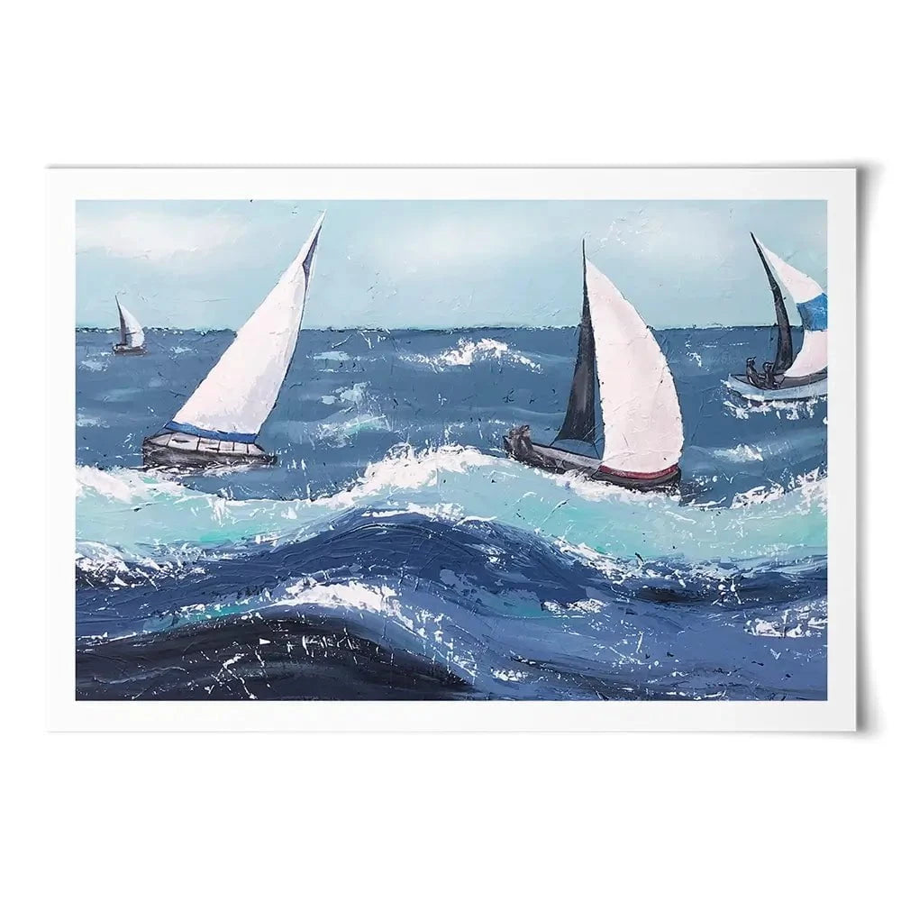 Final Sailing Art Print Final Sailing Art Print wall art product Jade Reynolds