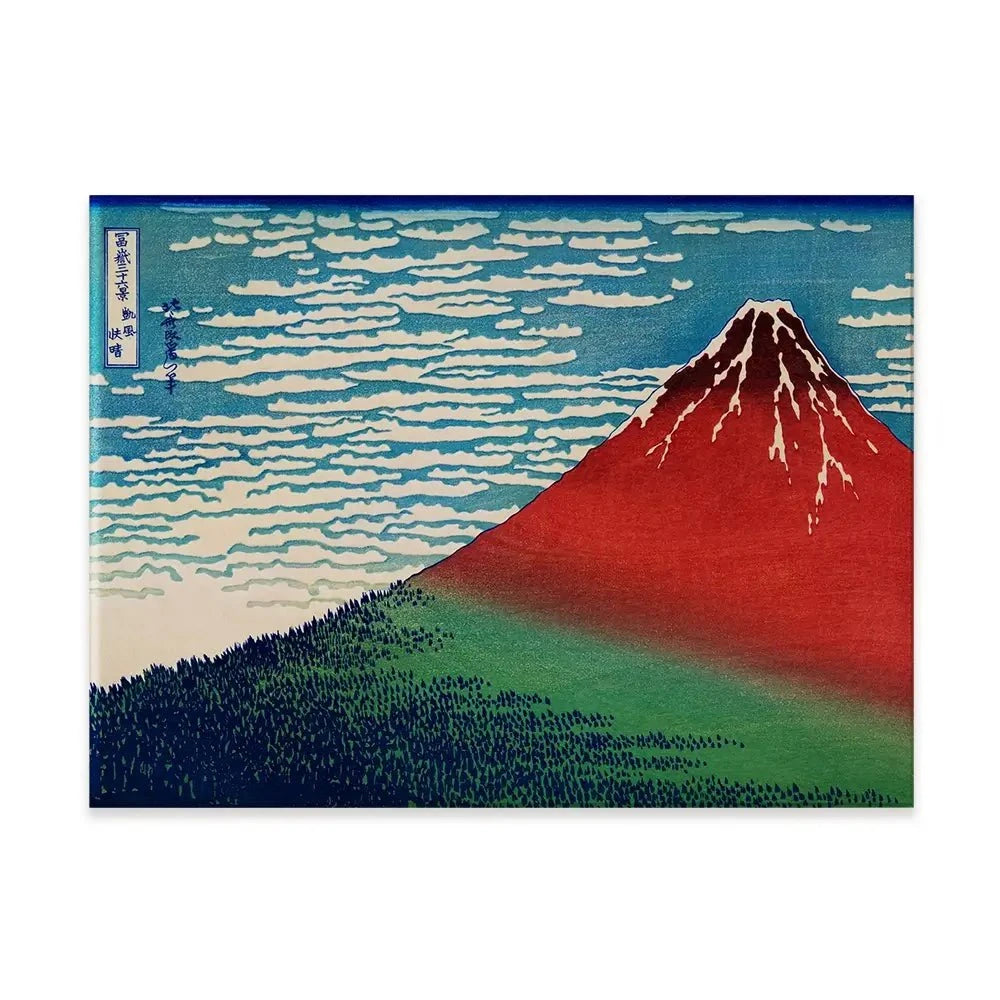 Fine Wind, Clear Morning Canvas Print Fine Wind, Clear Morning Canvas Print wall art product Katsushika Hokusai / Indepedent