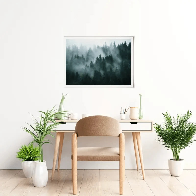 Fir Forest Art Print Fir Forest Art Print wall art product Roxana Bashyrova / Shutterstock
