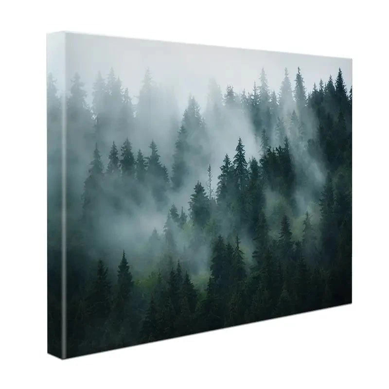 Fir Forest Canvas Print Fir Forest Canvas Print wall art product Roxana Bashyrova / Shutterstock