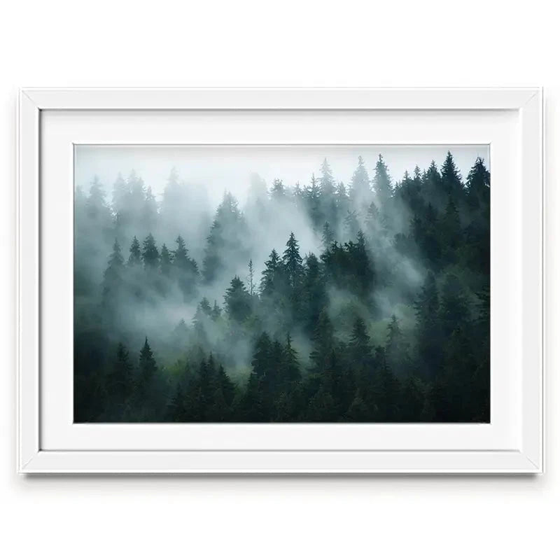 Fir Forest Framed Art Print Fir Forest Framed Art Print wall art product Roxana Bashyrova / Shutterstock