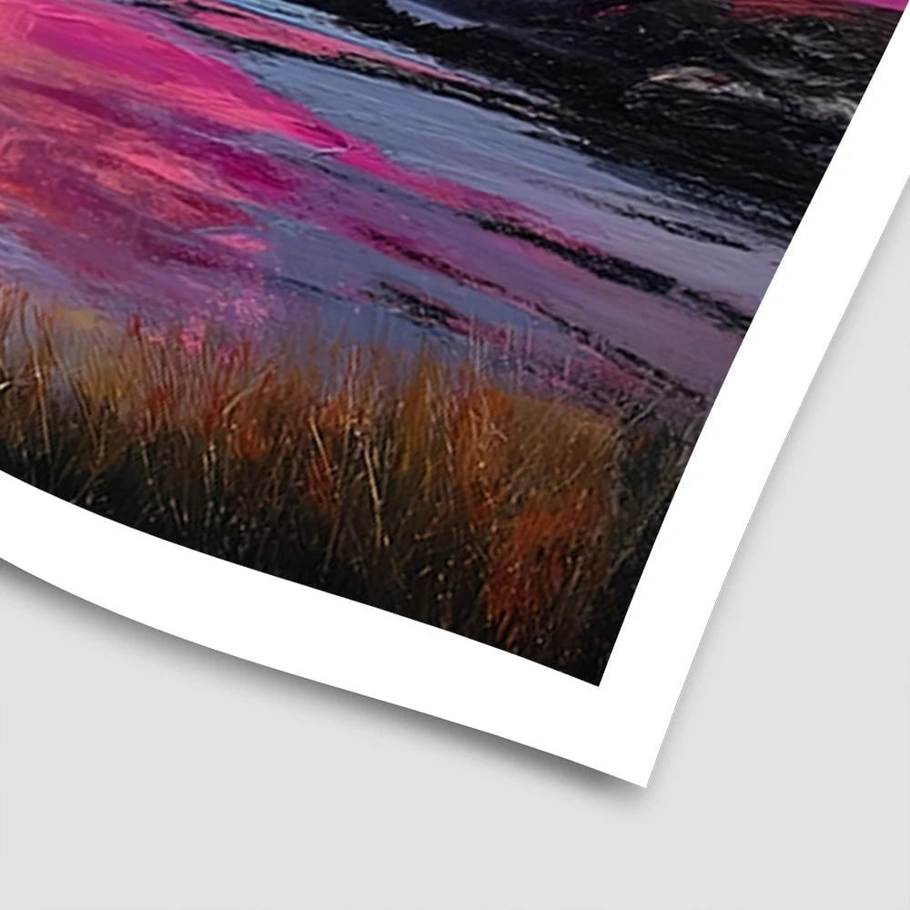 Fire Sky Bay Art Print Fire Sky Bay Art Print wall art product David Alexander Elder