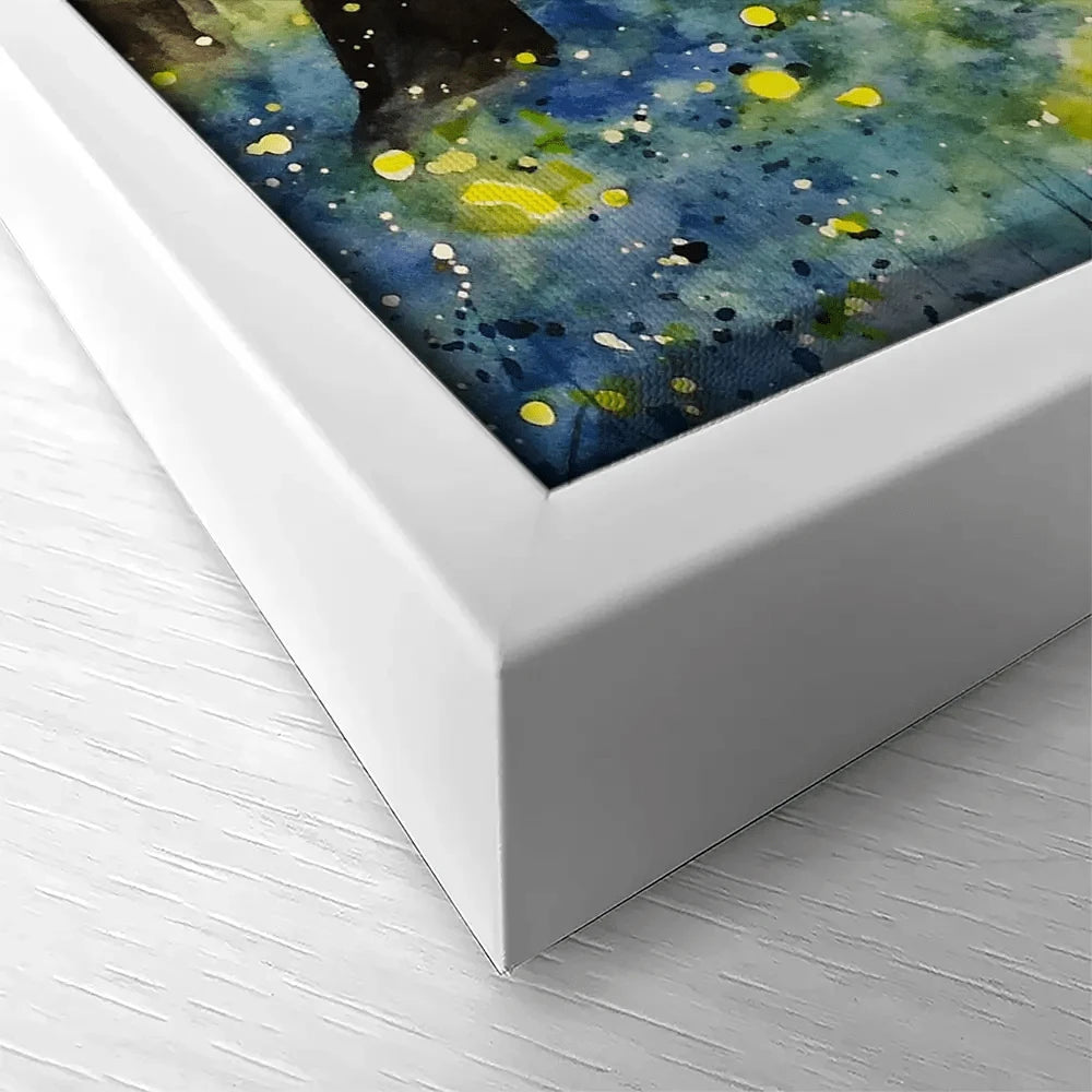 Fireflies Forest Canvas Print Fireflies Forest Canvas Print wall art product Tinna widianti / Shutterstock