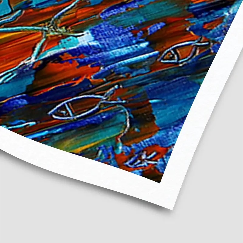 Fish Frenzy Art Print Fish Frenzy Art Print wall art product Denis Kuvaev / Shutterstock