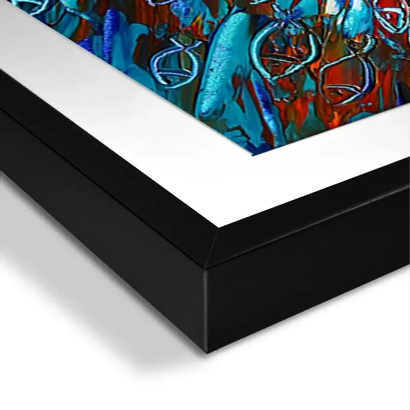 Fish Frenzy Framed Art Print Fish Frenzy Framed Art Print wall art product Denis Kuvaev / Shutterstock