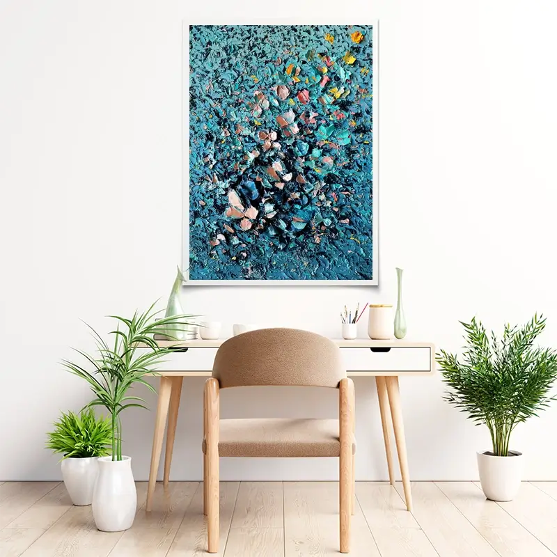 Float To Light Art Print Float To Light Art Print wall art product Nada Khatib