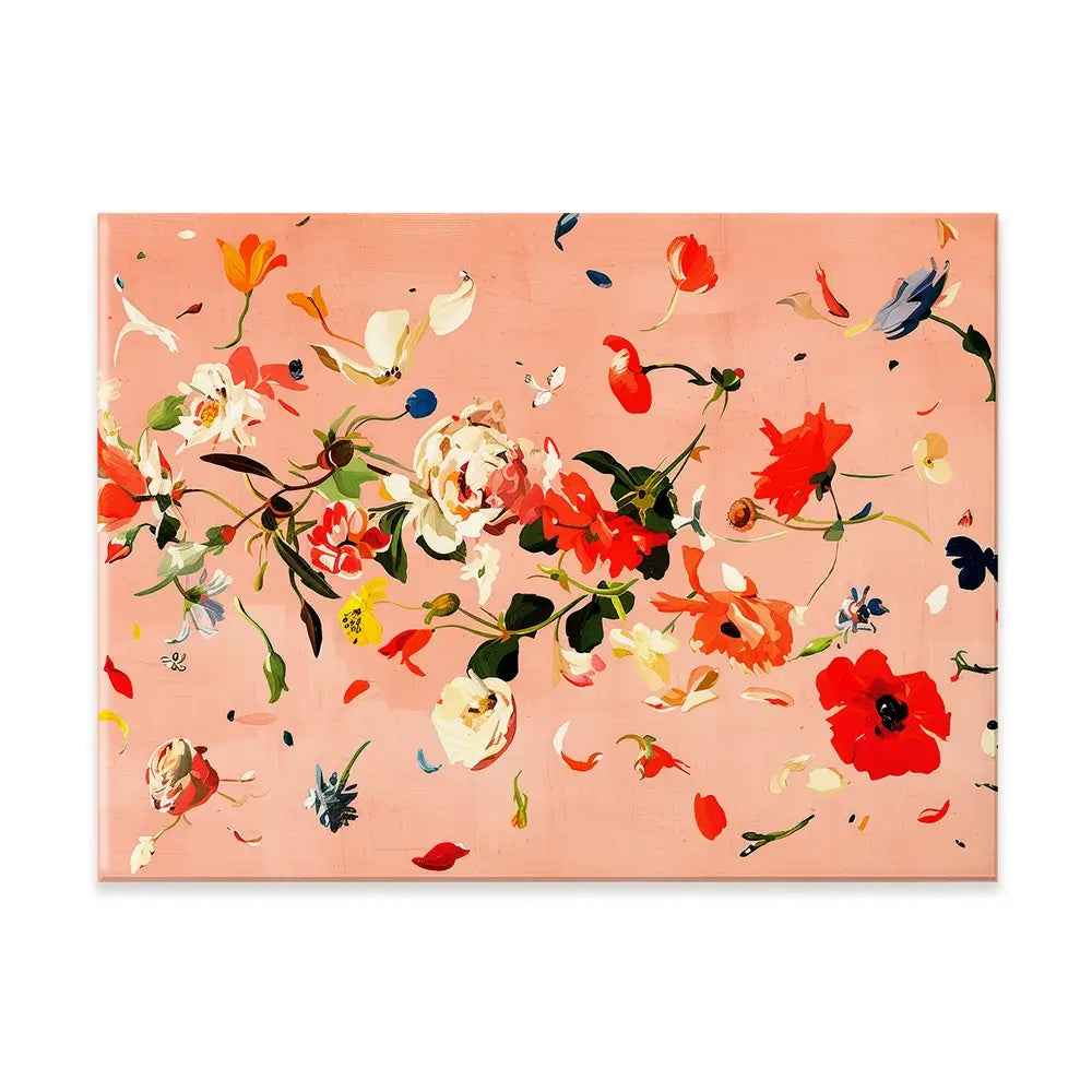 Floating Flowers Canvas Print Floating Flowers Canvas Print wall art product Treechild