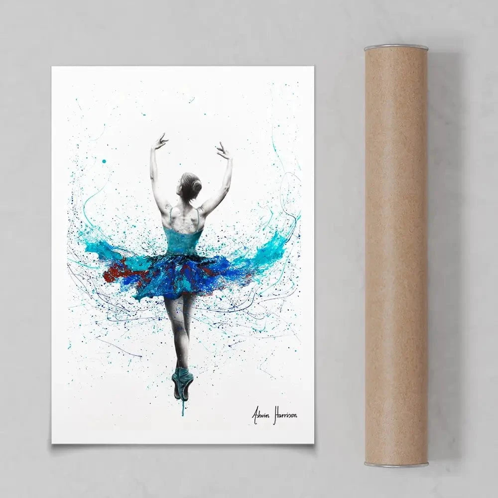 Floating Lake Ballet Art Print Floating Lake Ballet Art Print wall art product Ashvin Harrison