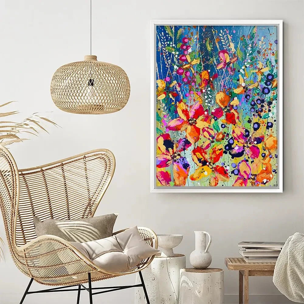 Flora Canvas Print Flora Canvas Print wall art product Scarlet Sky Studio