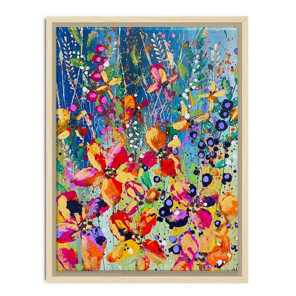 Flora Canvas Print Flora Canvas Print wall art product Scarlet Sky Studio
