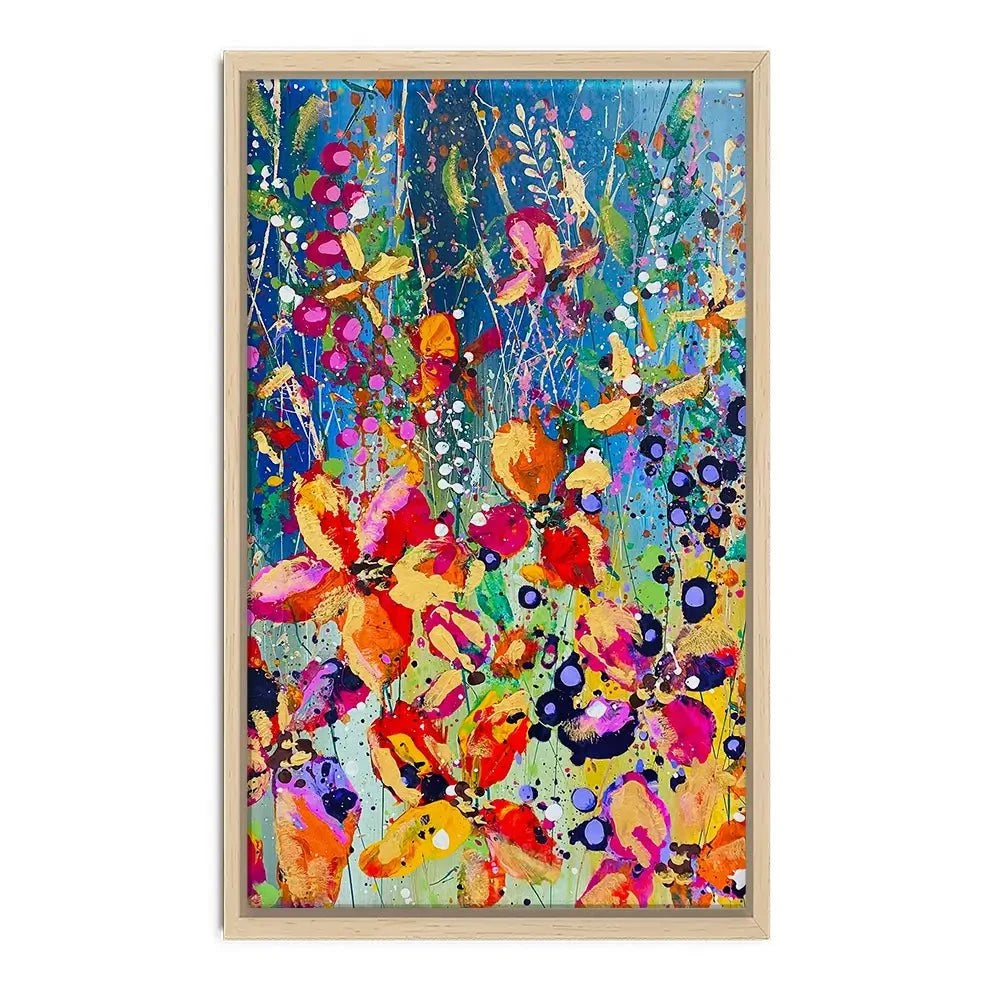Flora Canvas Print Flora Canvas Print wall art product Scarlet Sky Studio