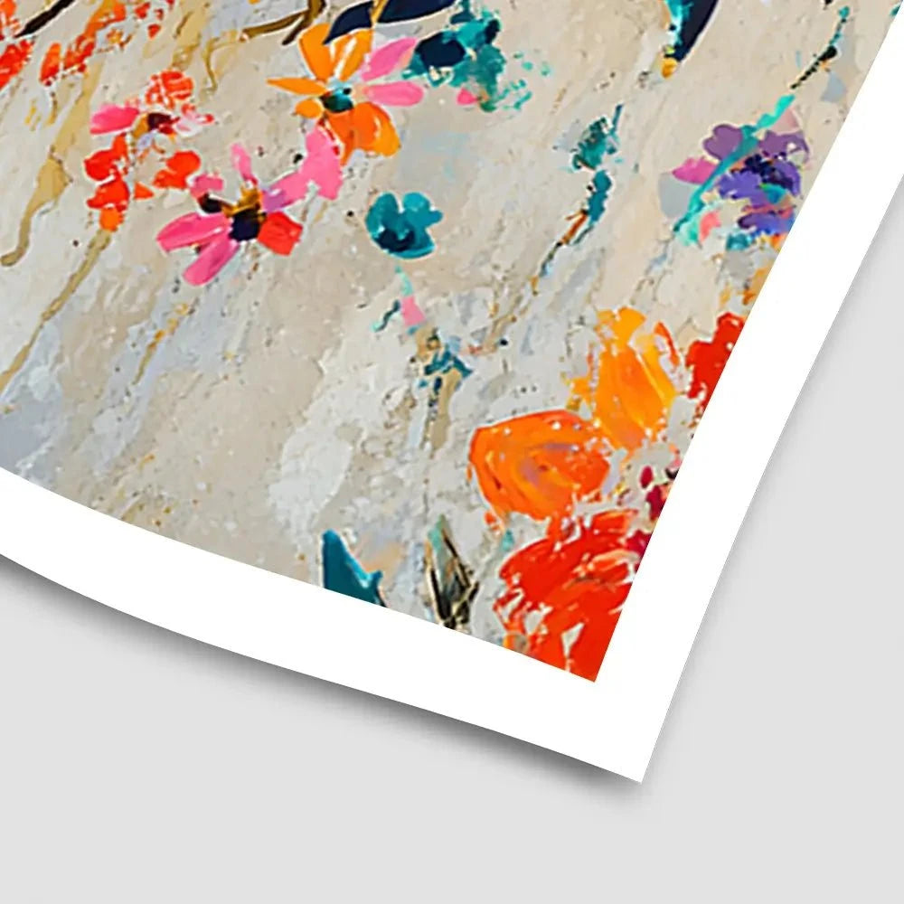 Floral Colour Pop Art Print Floral Colour Pop Art Print wall art product Franklyn Gregory - Independent