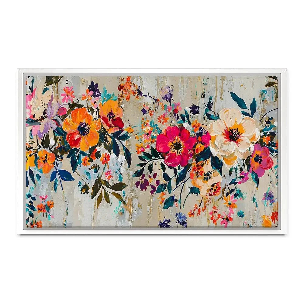 Floral Colour Pop Canvas Print Floral Colour Pop Canvas Print wall art product Franklyn Gregory - Independent