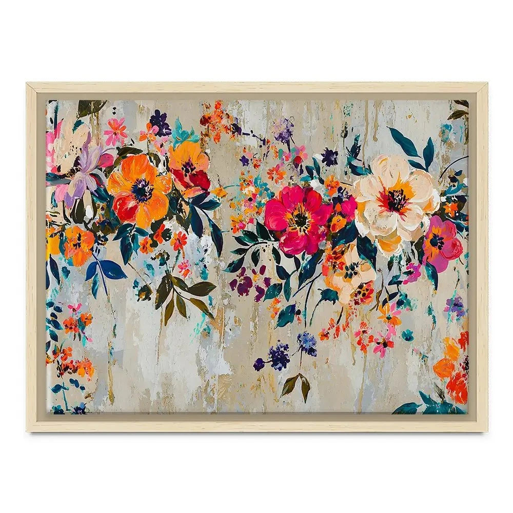 Floral Colour Pop Canvas Print Floral Colour Pop Canvas Print wall art product Franklyn Gregory - Independent