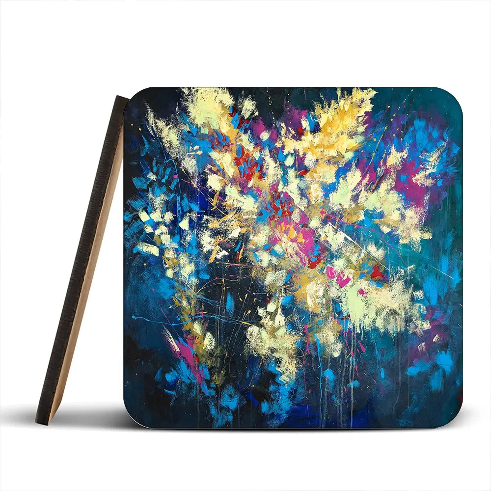 Floral Composition Coaster Set Floral Composition Coaster Set wall art product Anna Selina / Shutterstock