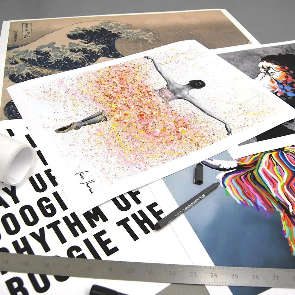 Floral Dancer Art Print Floral Dancer Art Print wall art product Ashvin Harrison