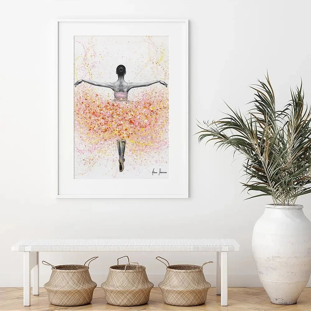 Floral Dancer Framed Art Print Floral Dancer Framed Art Print wall art product Ashvin Harrison
