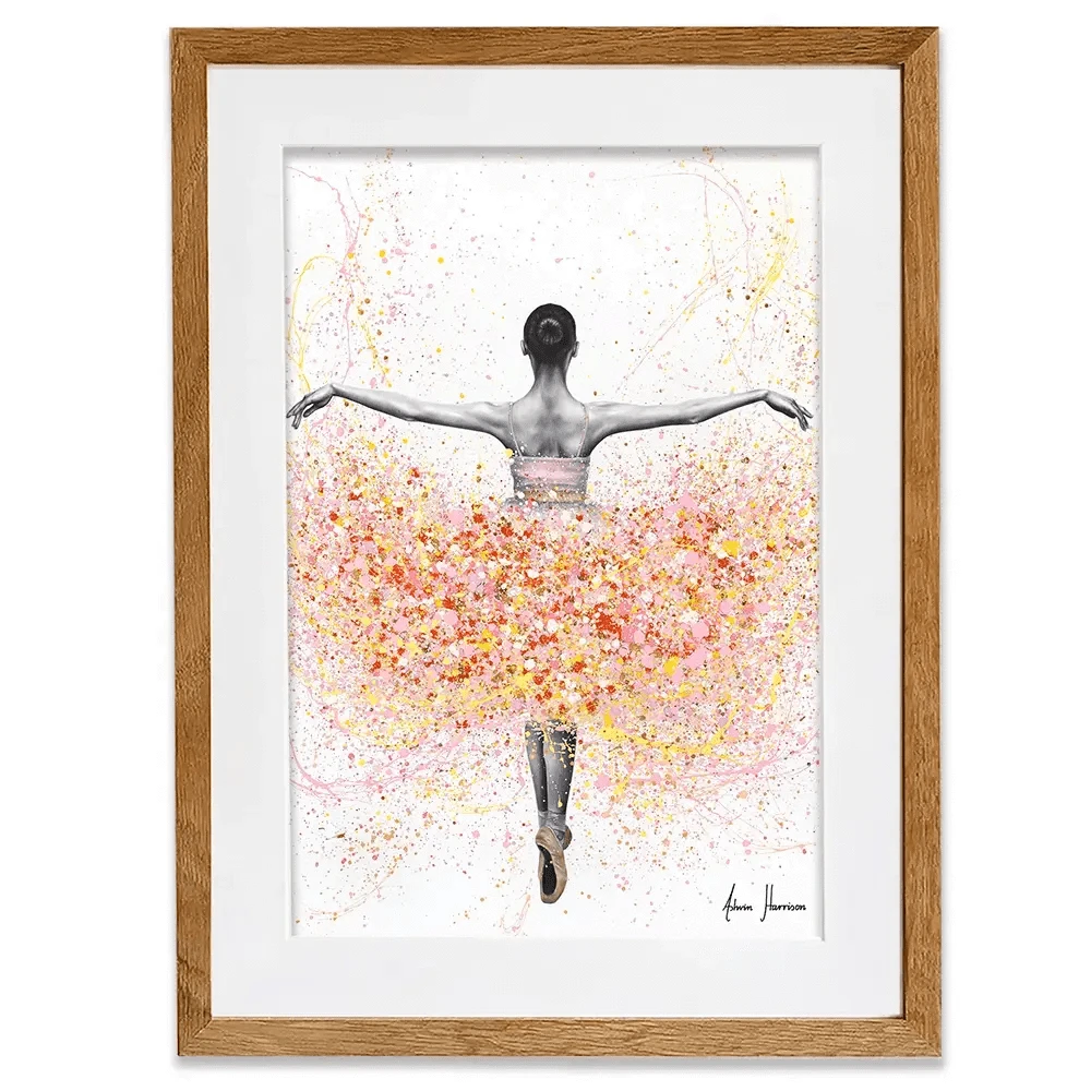 Floral Dancer Framed Art Print Floral Dancer Framed Art Print wall art product Ashvin Harrison